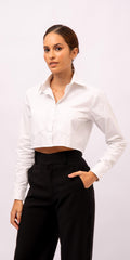 CAMISA ANNA TRICOLINE OFF WHITE