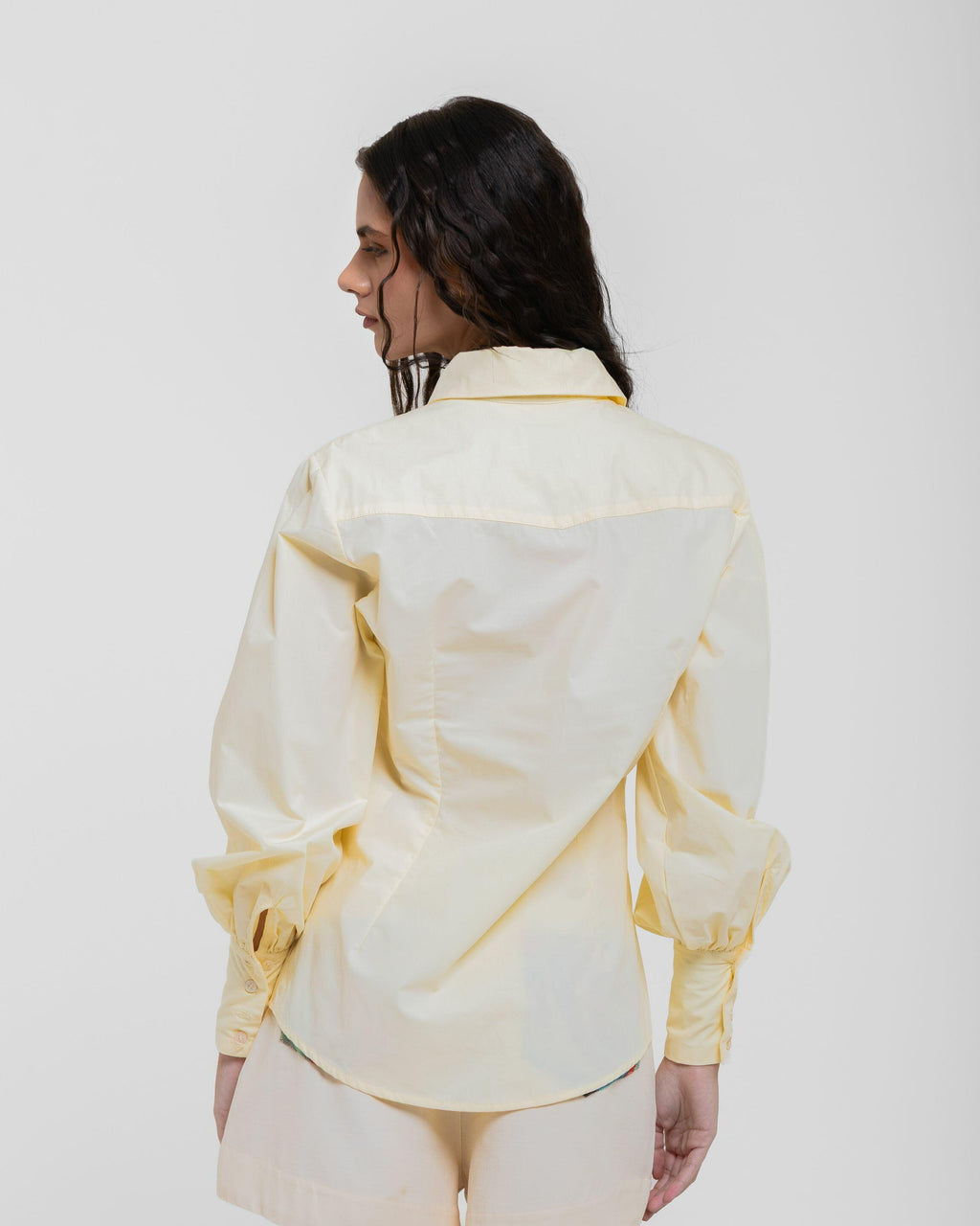 CAMISA LILIE TRICOLINE TREVISO - MACADAMIA