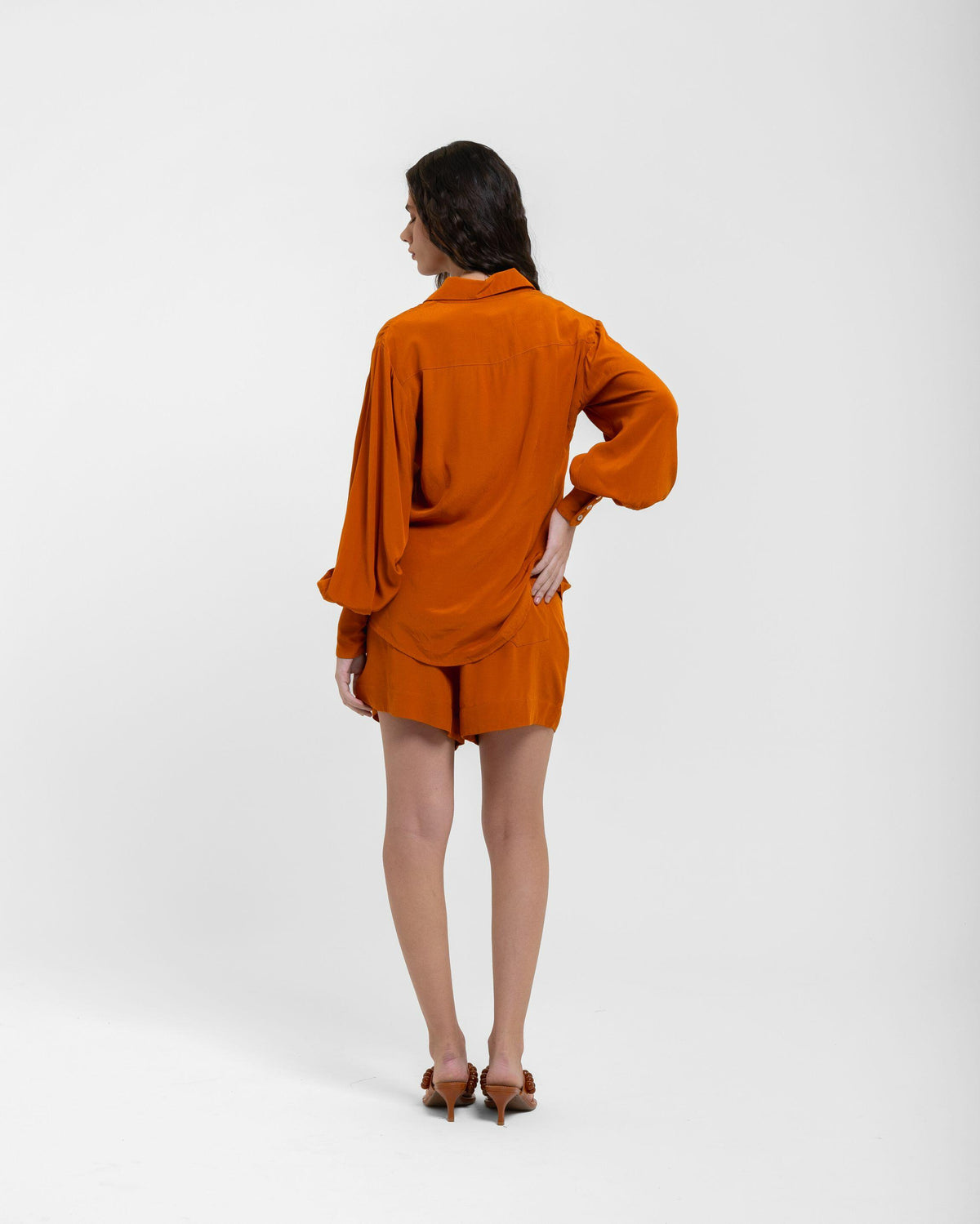 SHORT EVASE MARGOT - TANNED