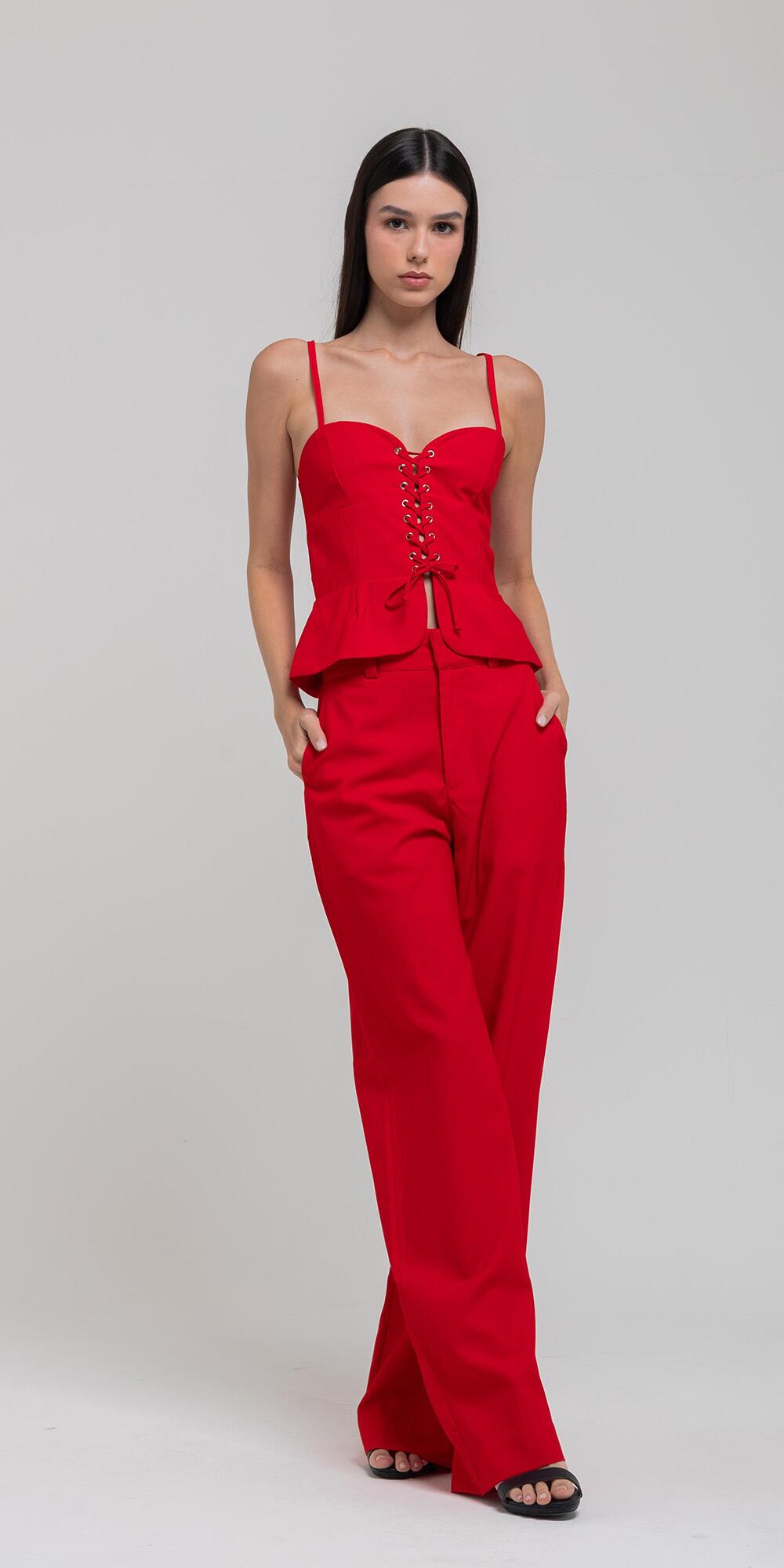 CALÇA BETINA ANTONELLA VERMELHO