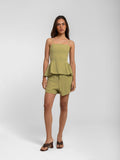 SHORT EVASE ALBANI VERDE