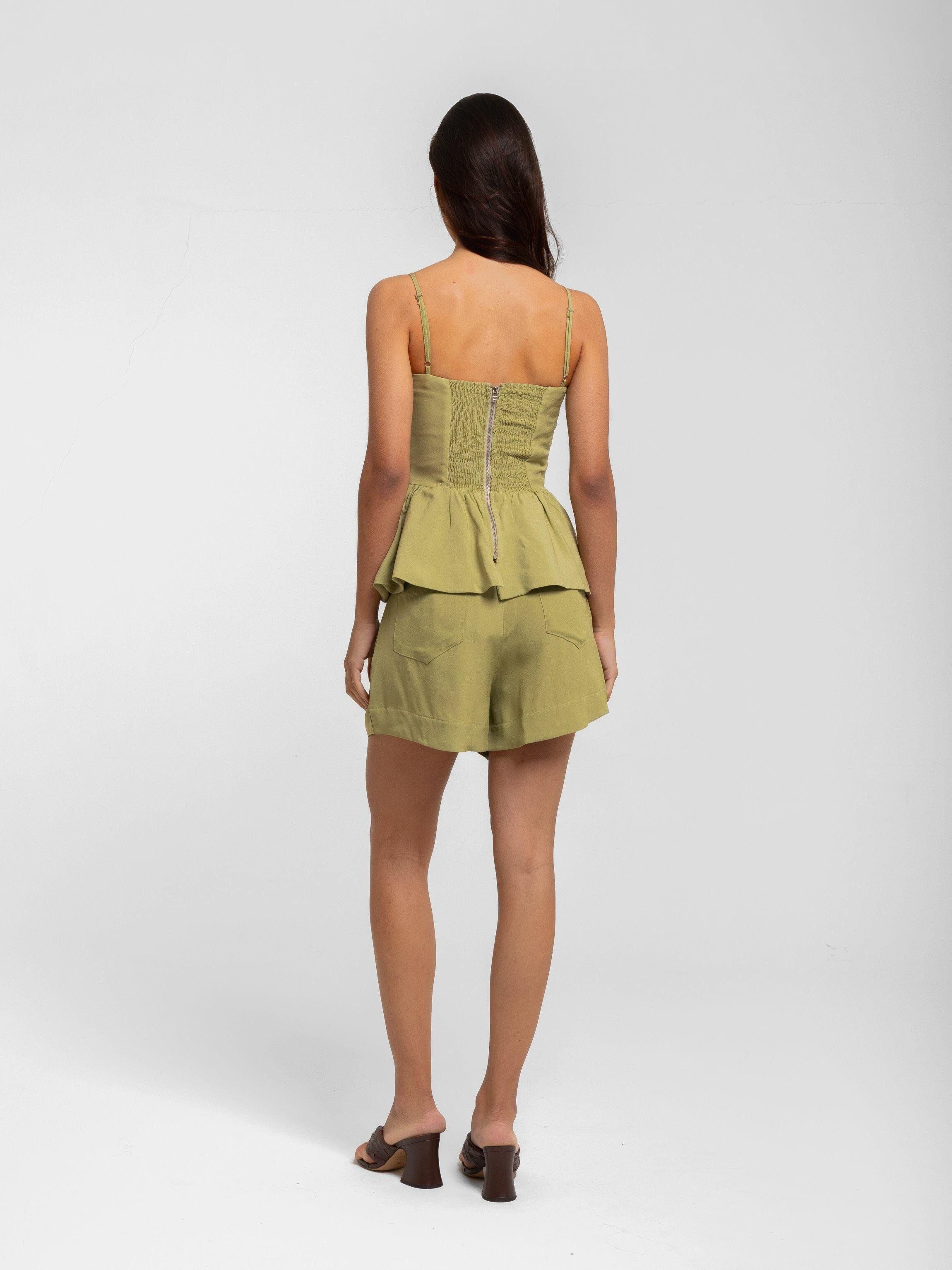 SHORT EVASE ALBANI VERDE
