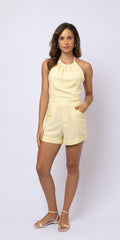 SHORT EVASE CREPE KLEIN PRIMULA