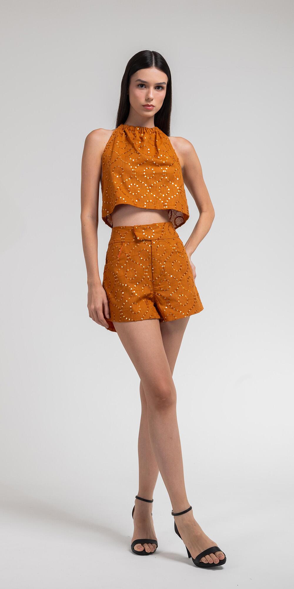 SHORT EVASE LINHO MALLOW