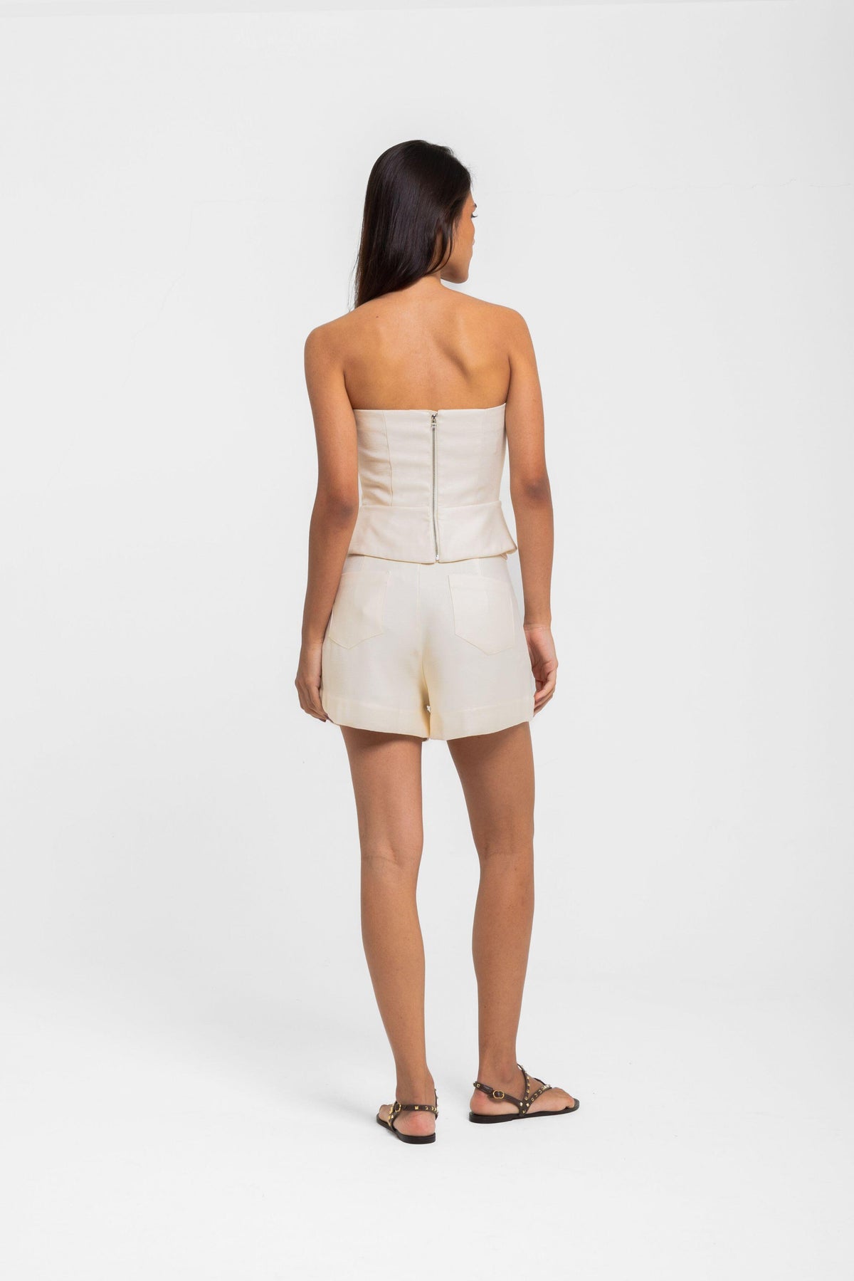 SHORT EVASE SOHO OFF WHITE