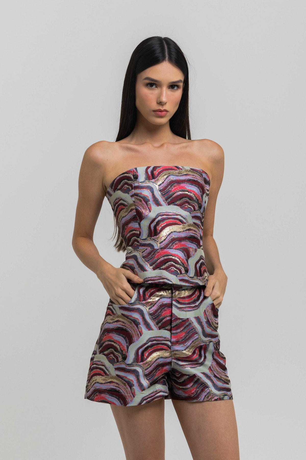 SHORT RETO JACQUARD ROMA