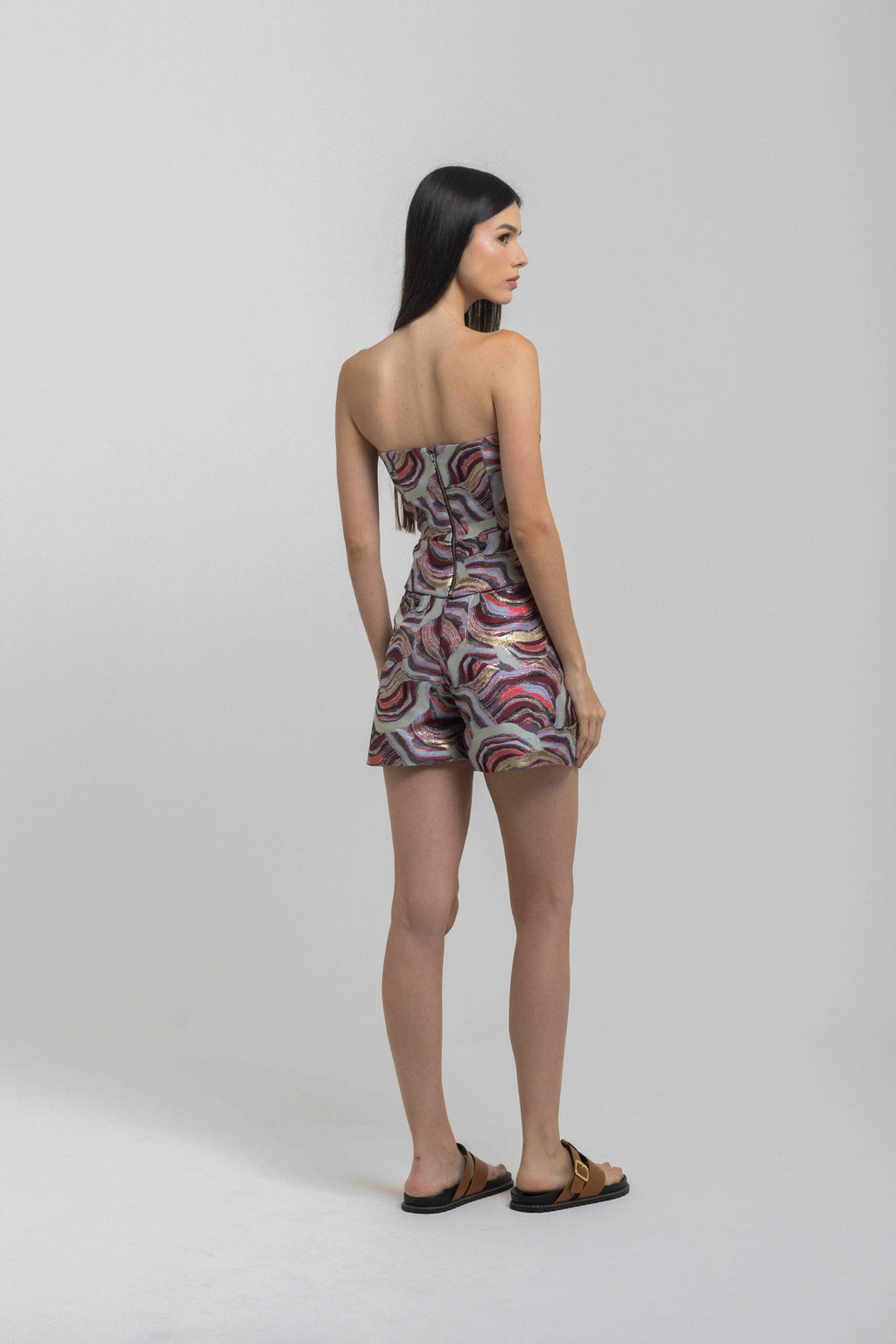 SHORT RETO JACQUARD ROMA