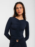 BLUSA ELLA POLIAMIDA PRETO