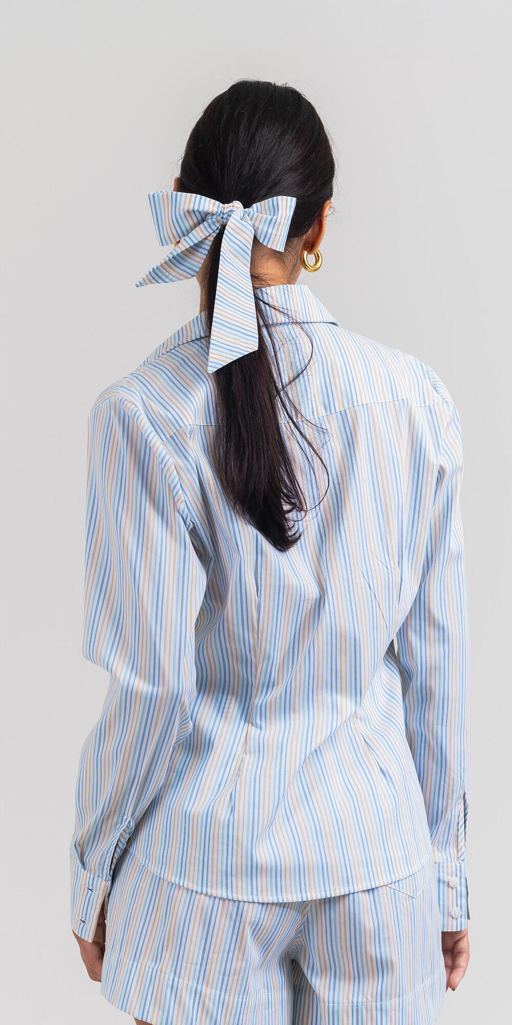 CAMISA HELENA TRICOLINE LISTRAS ANGEL