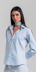CAMISA HELENA TRICOLINE LISTRAS ARIEL