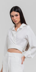 TOP LIVIA CUPRO LIKE BRANCO