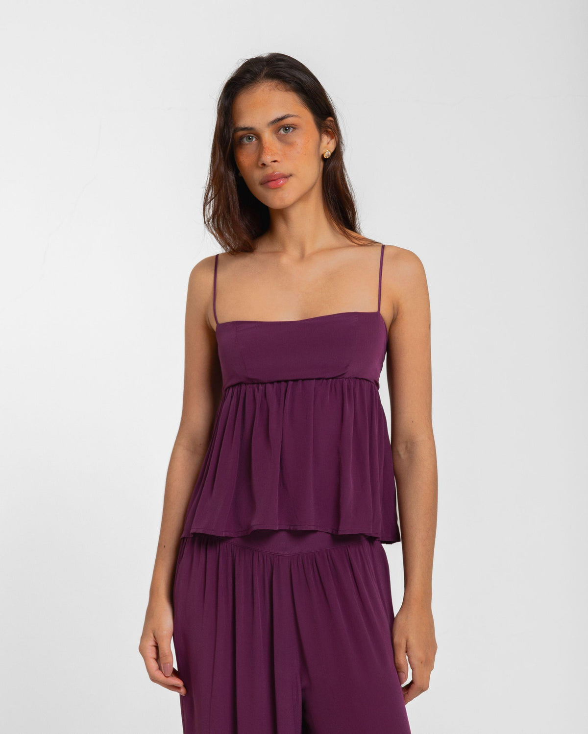 BLUSA PHEMME LANVIN WINE