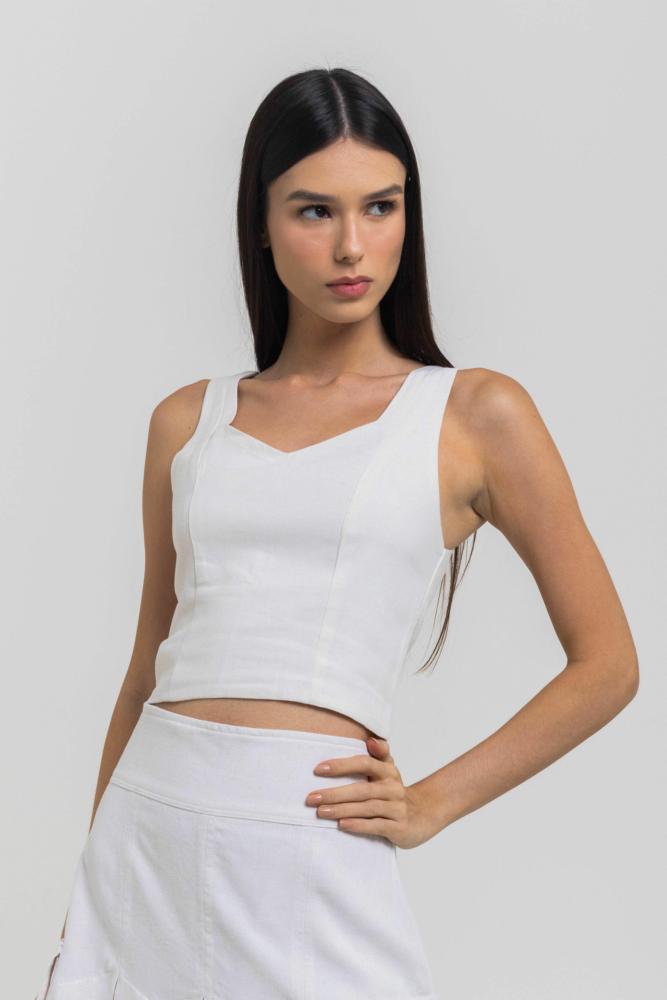 BLUSA ISLA SALAMANCA BRANCO