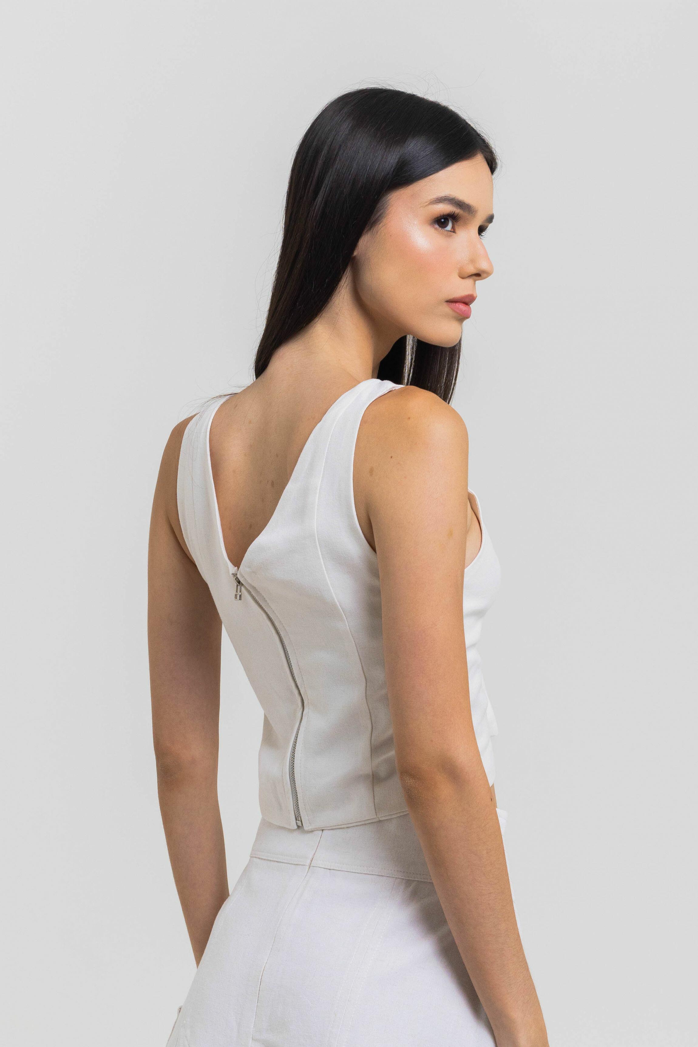 BLUSA ISLA SALAMANCA BRANCO
