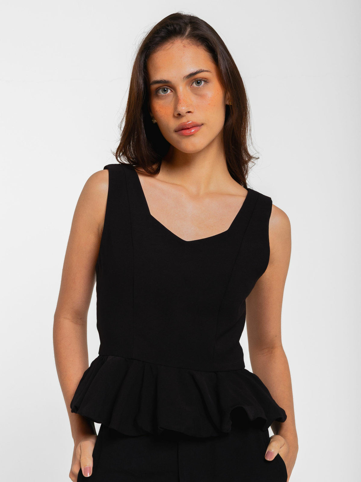 BLUSA ISABEL CUPRO LIKE PRETO