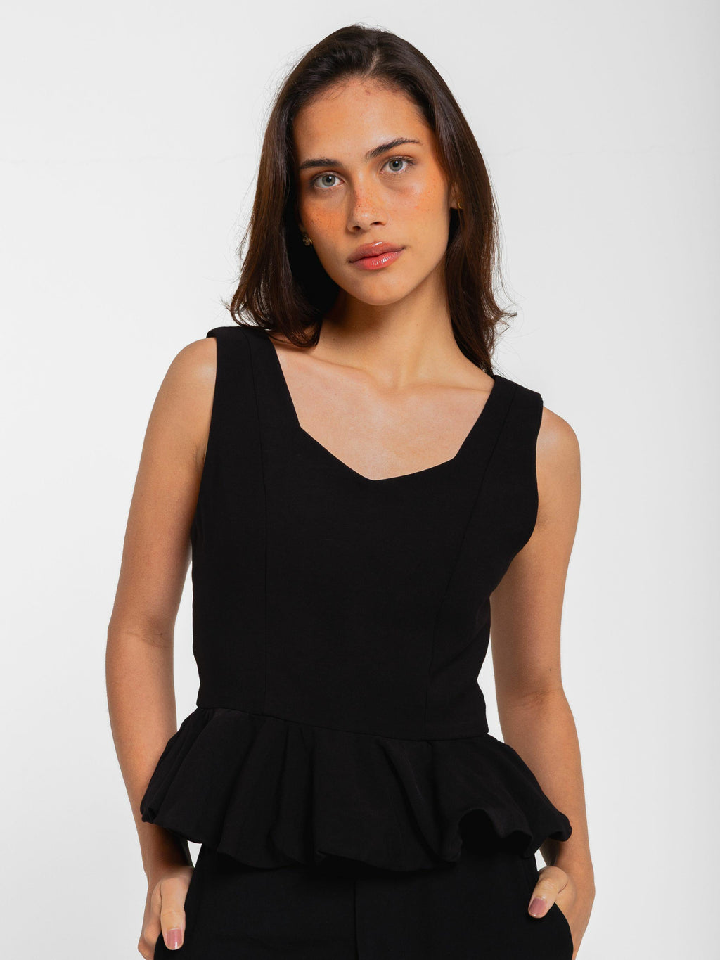 BLUSA ISABEL CUPRO LIKE PRETO