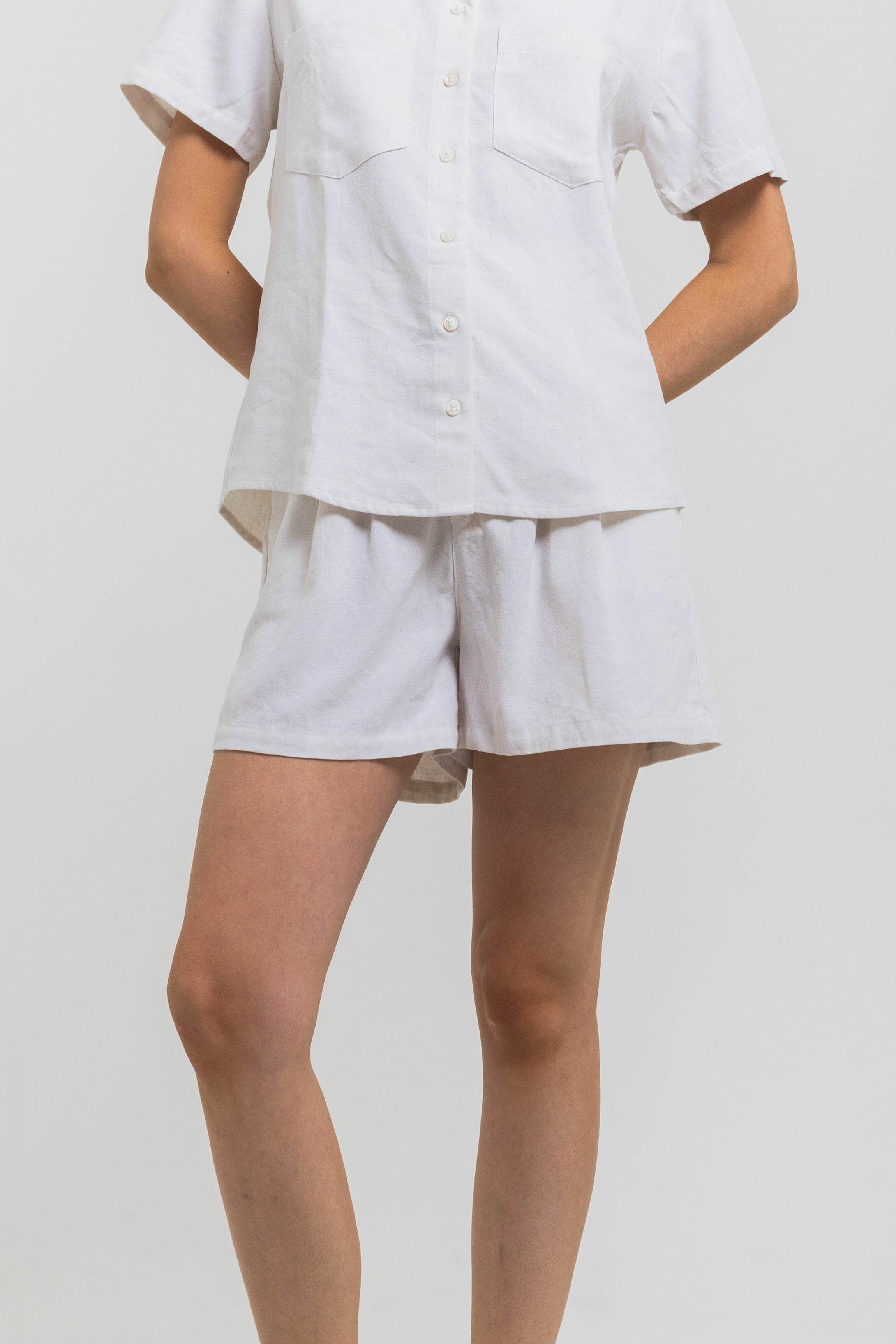 SHORT BRUNA SALAMANCA BRANCO