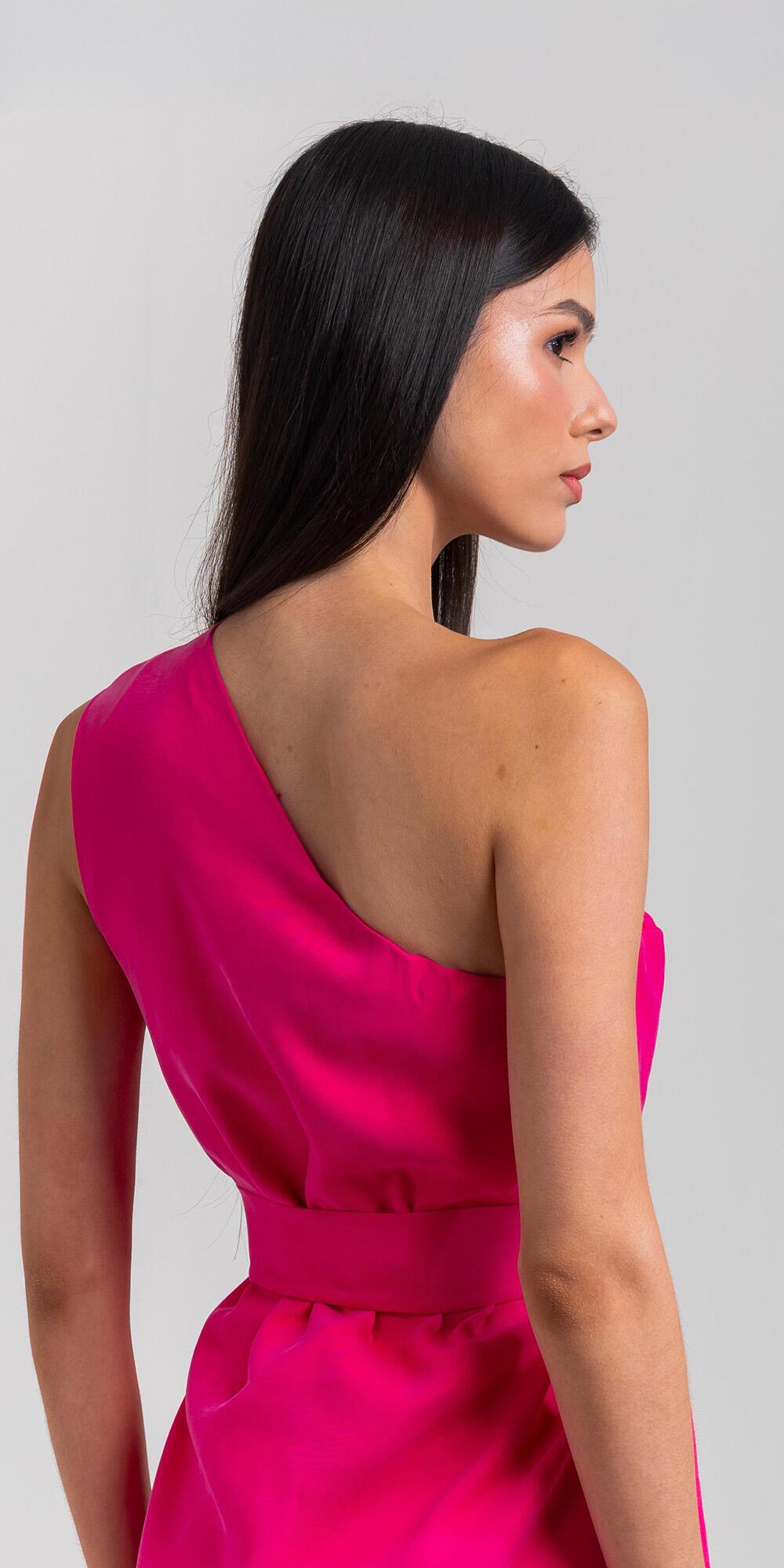 BLUSA IVY COM FAIXA CUPRO FINE PINK