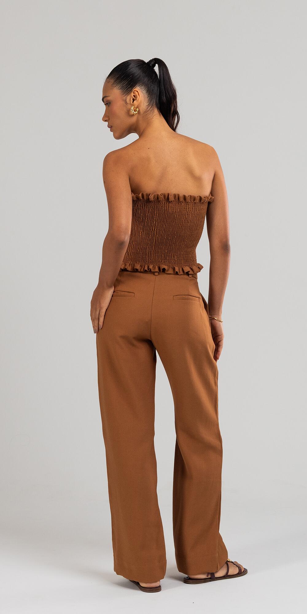 CALÇA BETA SOHO CARAMELO