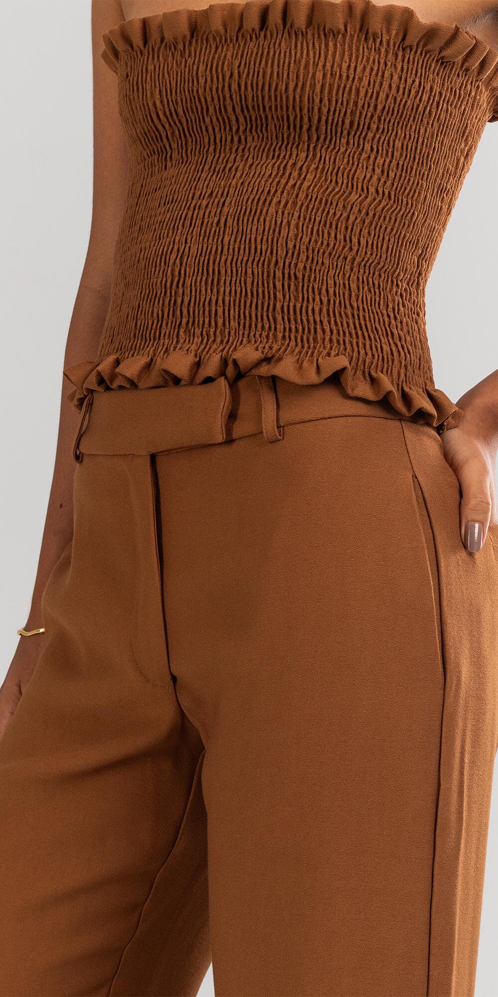 CALÇA BETA SOHO CARAMELO