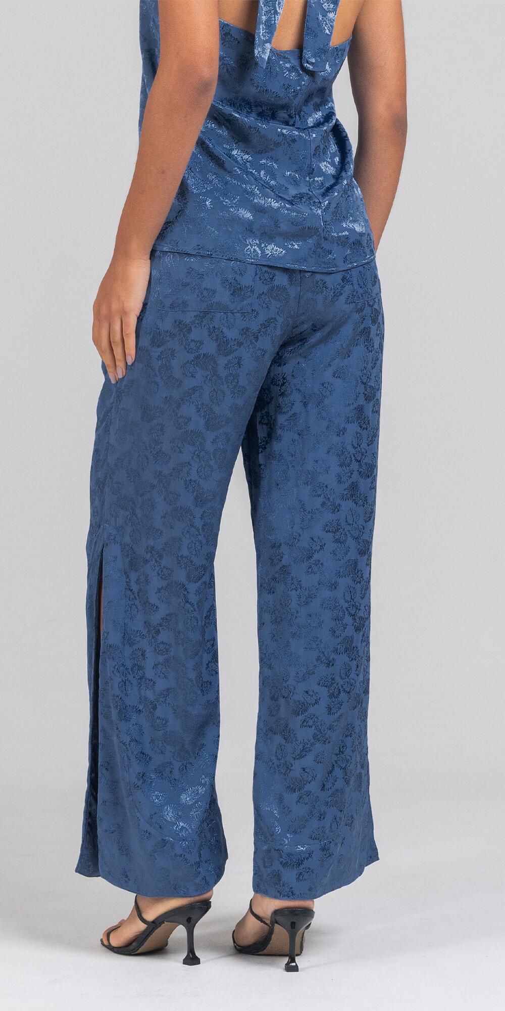 CALÇA MARINA MADELAINE AZUL