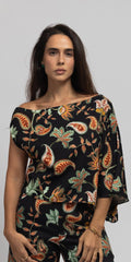 BLUSA KATE MADRID - PAISLEY