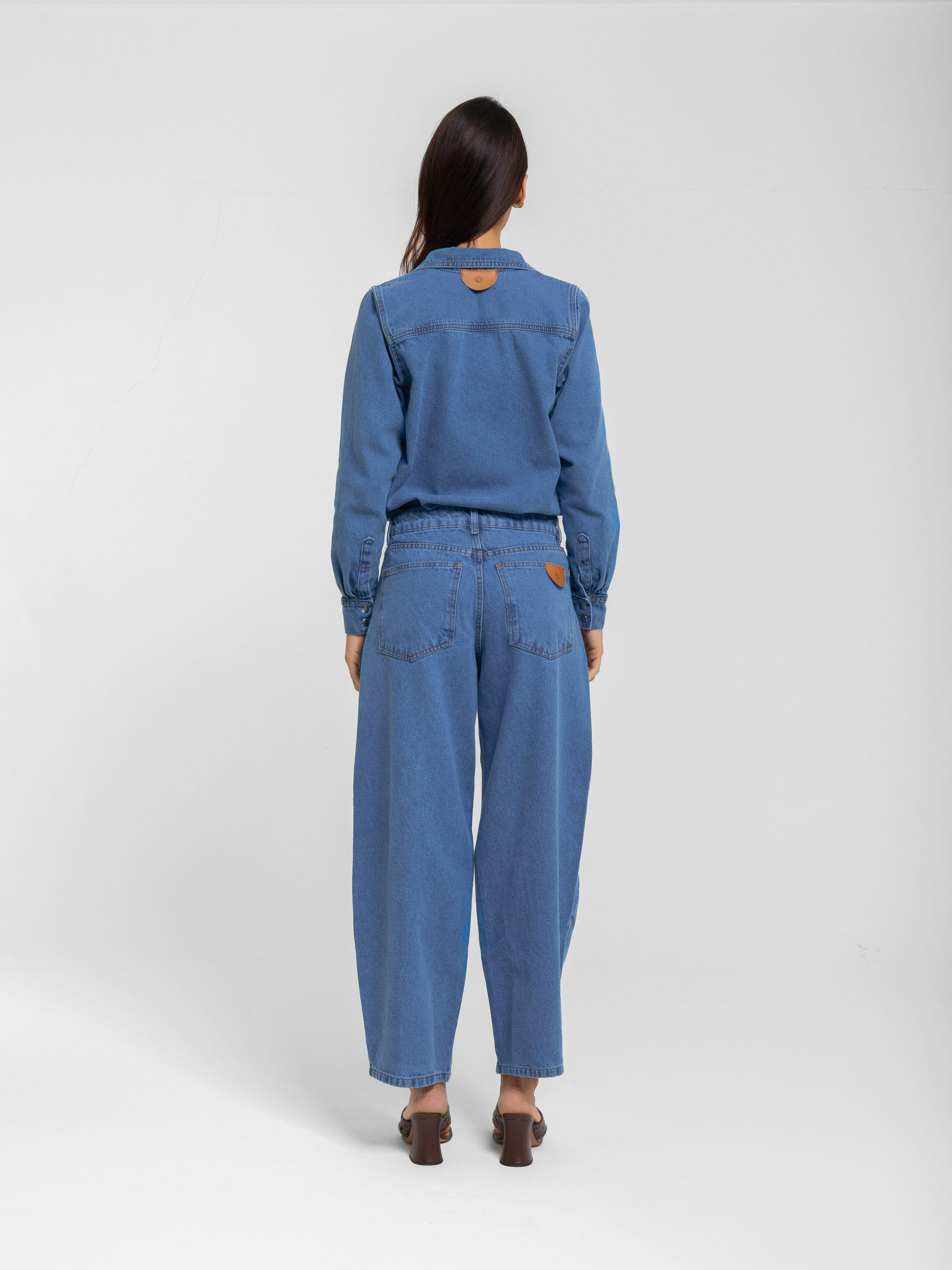 CALÇA JOHANA JEANS JEANS