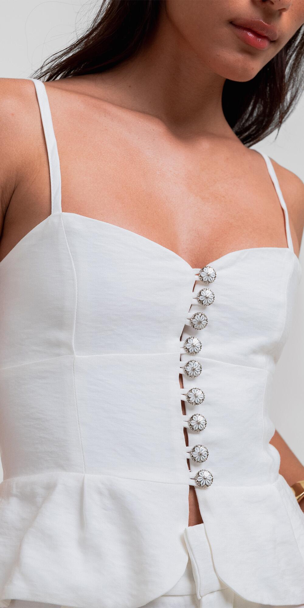 BLUSA CLARISSE GENEBRA GELO