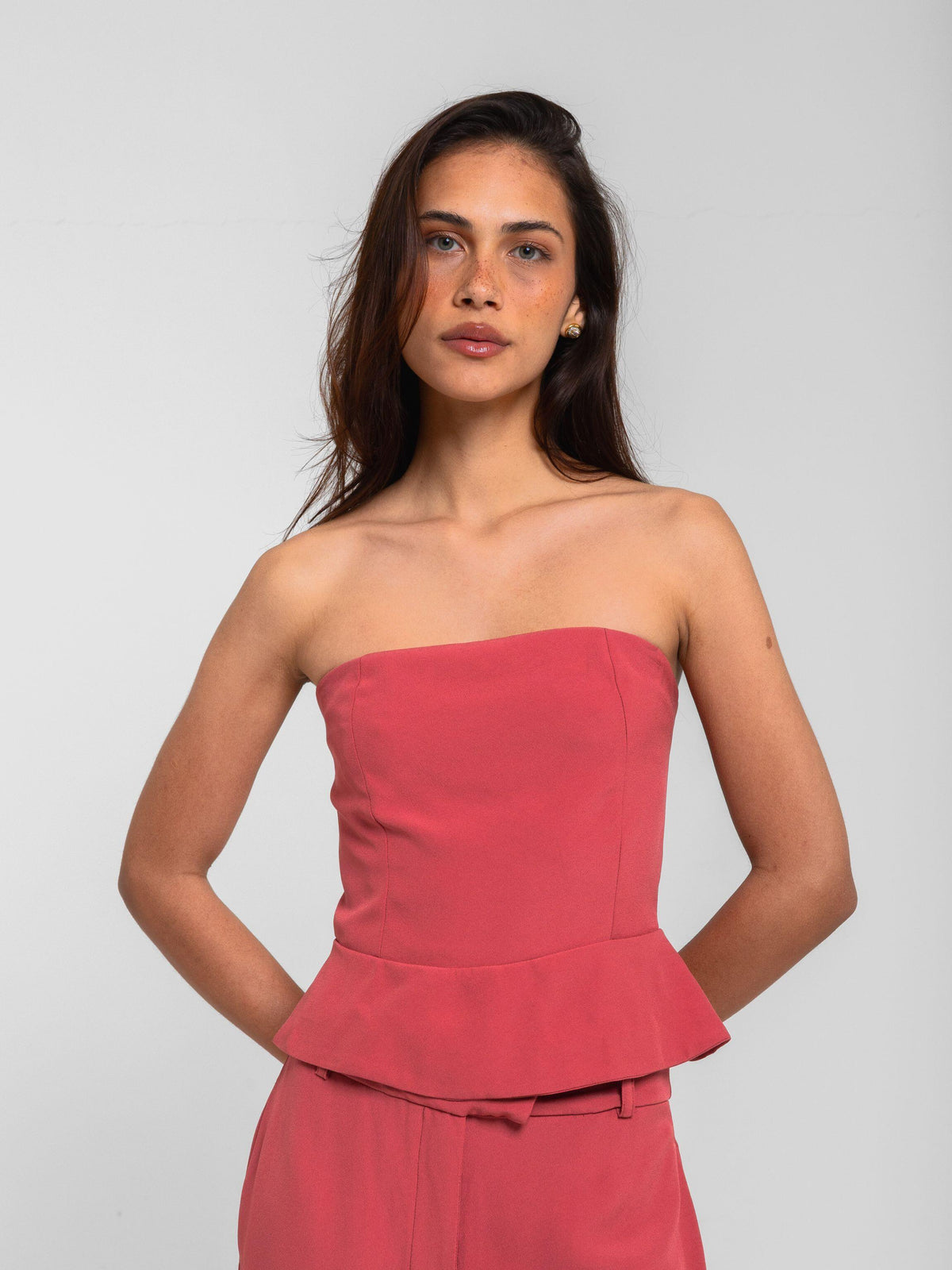 BLUSA CAMILA ALBANI GOIABA