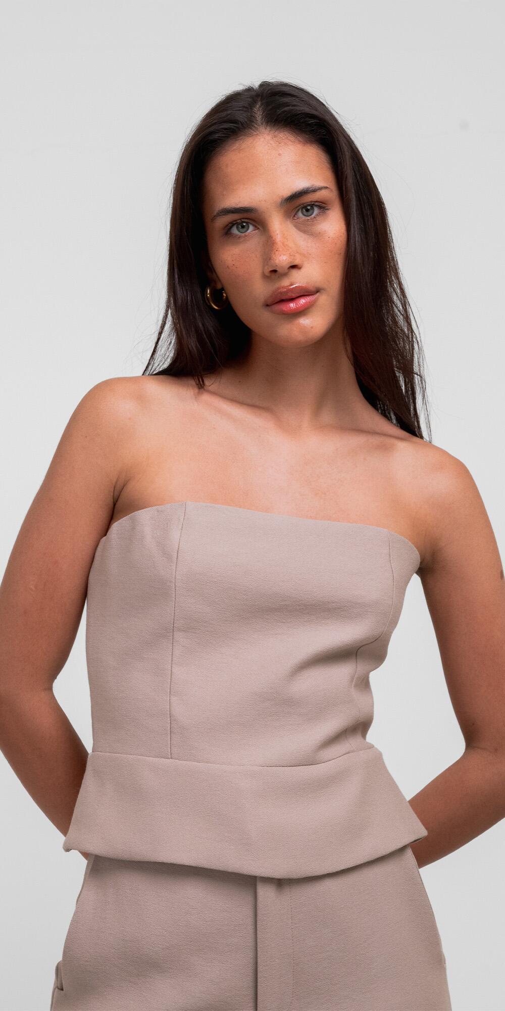 BLUSA CAMILA SOHO PEANUT