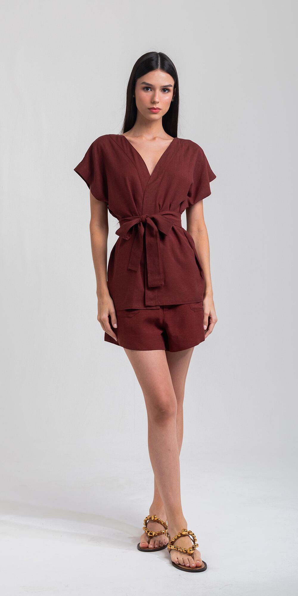 SHORT CECÍLIA SOUL MAYA NOUGAT