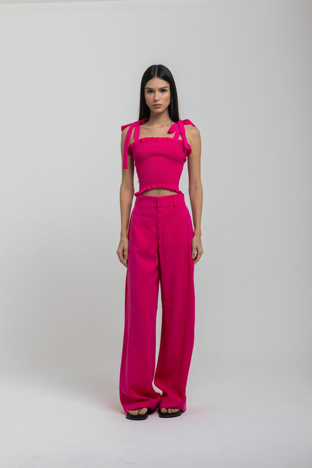 CALÇA VICTORIA CUPRO FINE PINK