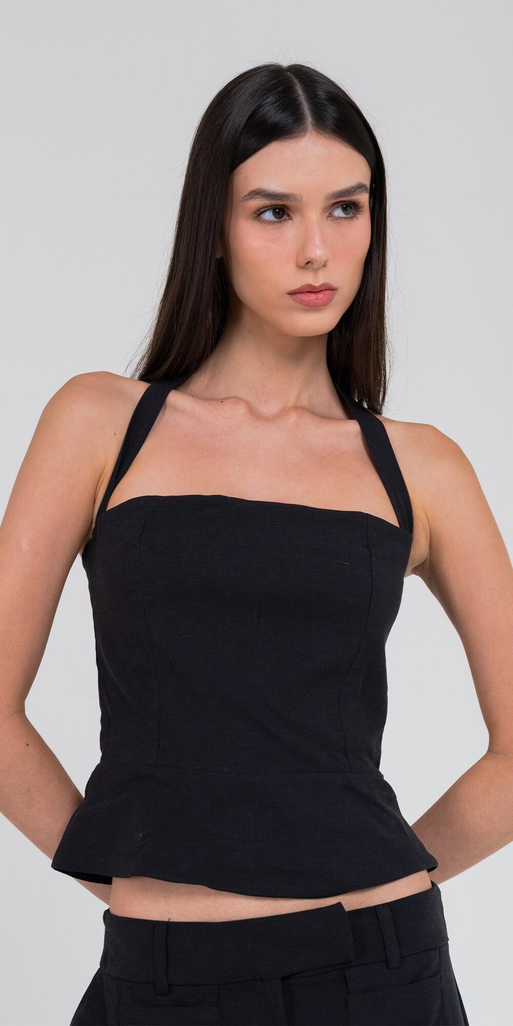 BLUSA BECCA LAOS PRETO