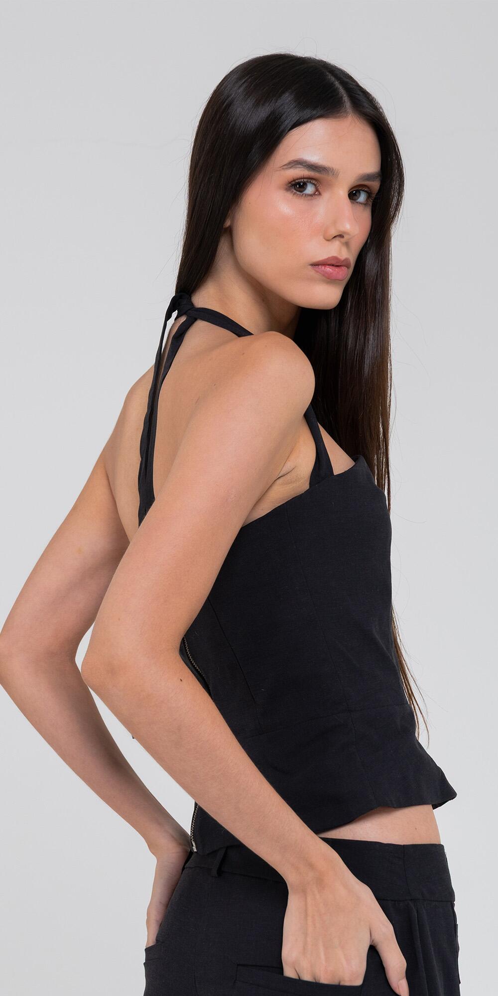 BLUSA BECCA LAOS PRETO