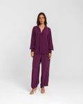 CALÇA BLOOMER LANVIN WINE