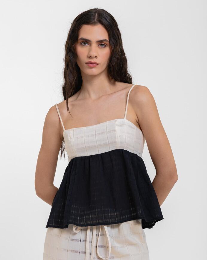BLUSA PHEMME ARPEJO - OFF WHITE