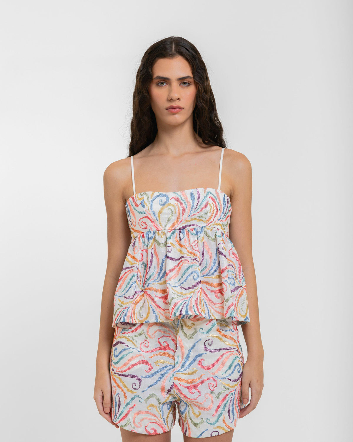 BLUSA PHEMME KAMADEVA - OFF WHITE