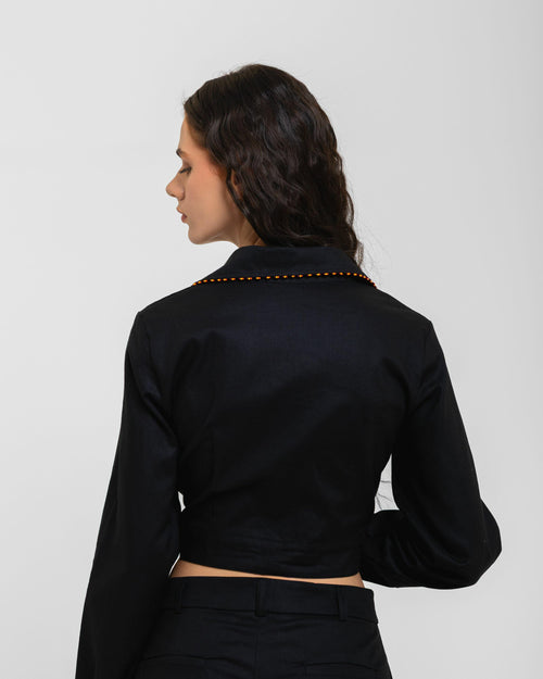 TOP LIVIA GALLI - PRETO