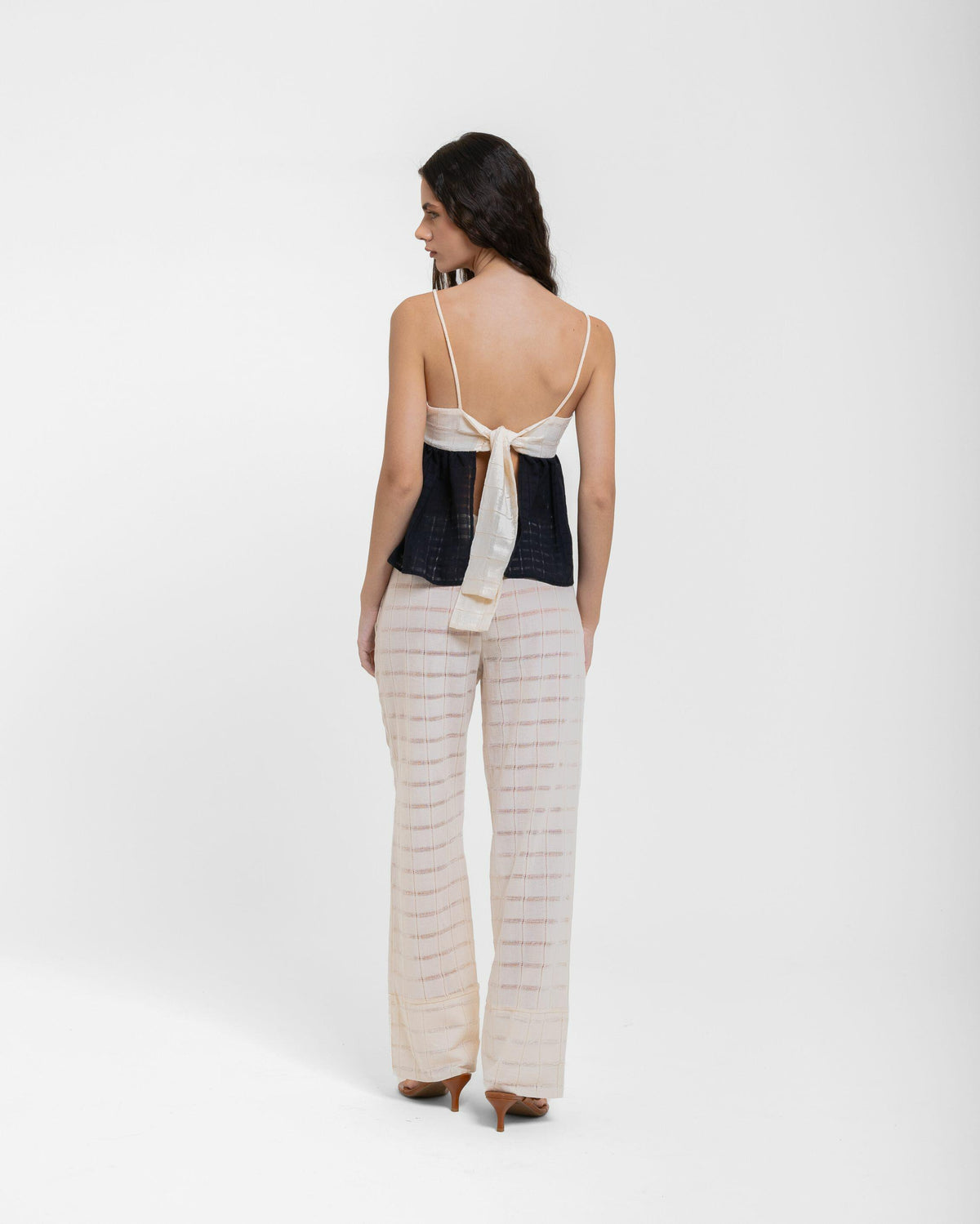 CALÇA CADARÇO ARPEJO - OFF WHITE