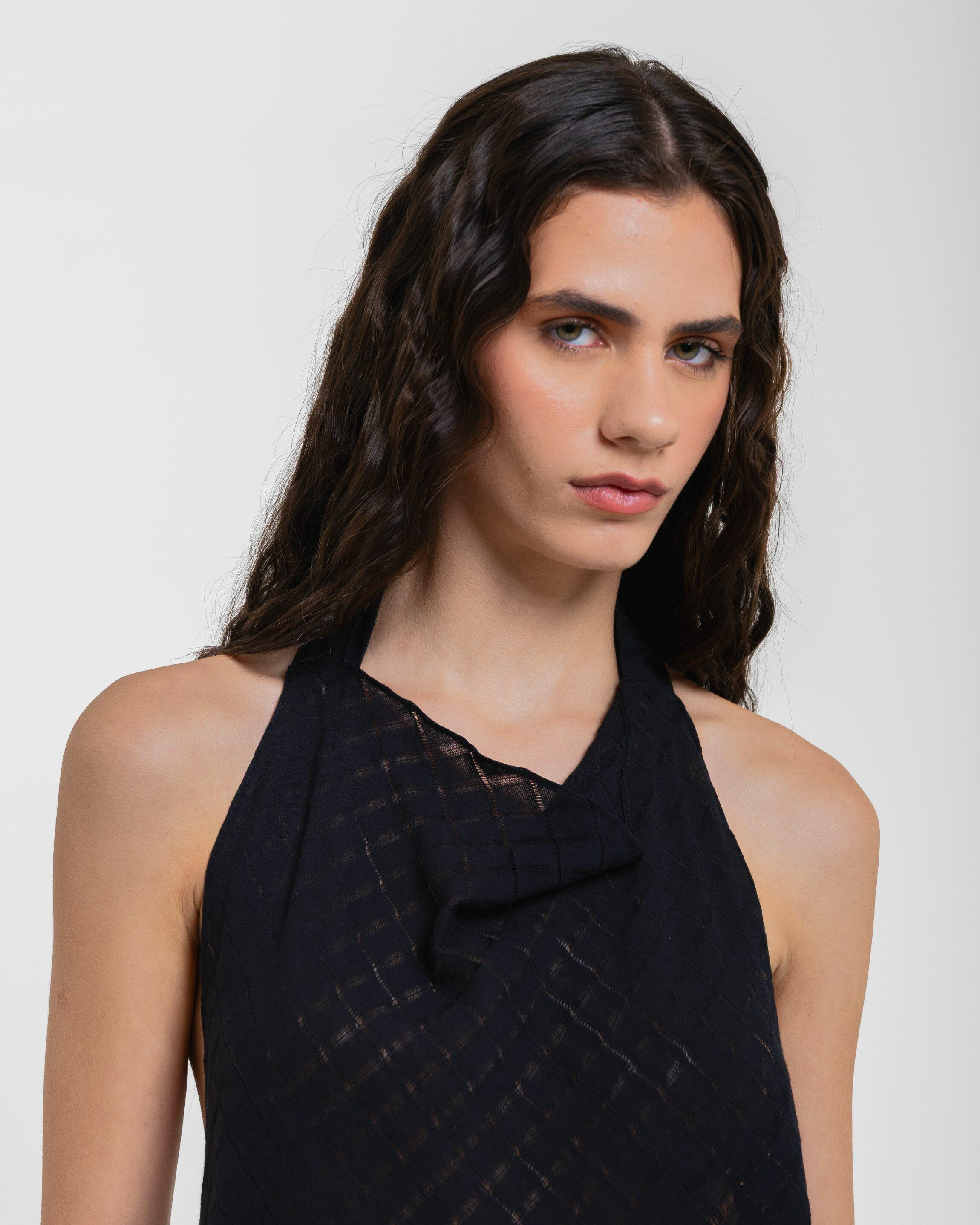 BLUSA RAQUEL AJOUR - PRETO