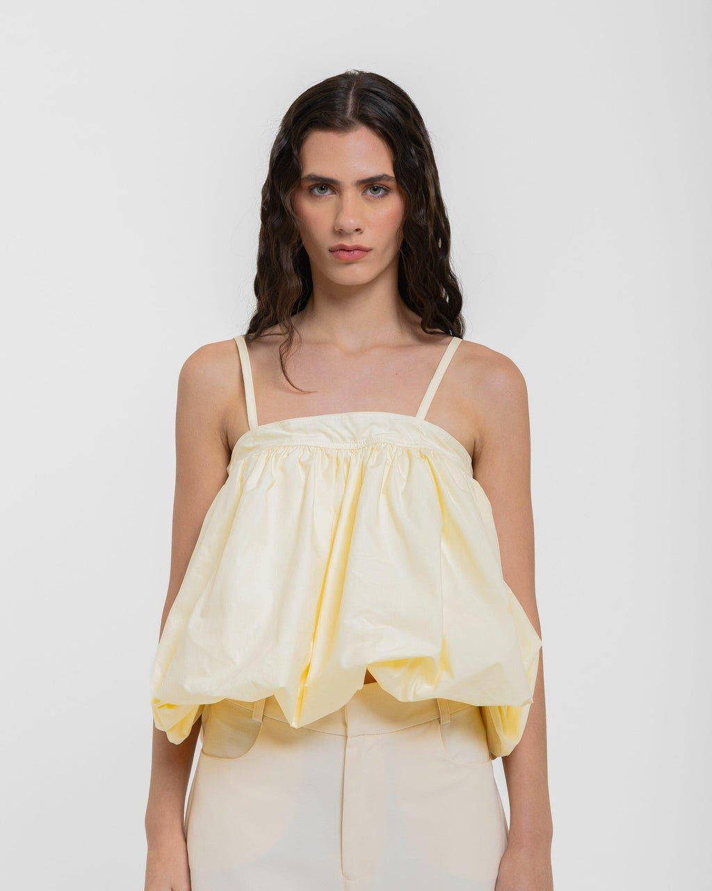 BLUSA MAFE TRICOLINE TREVISO - MACADÂMIA