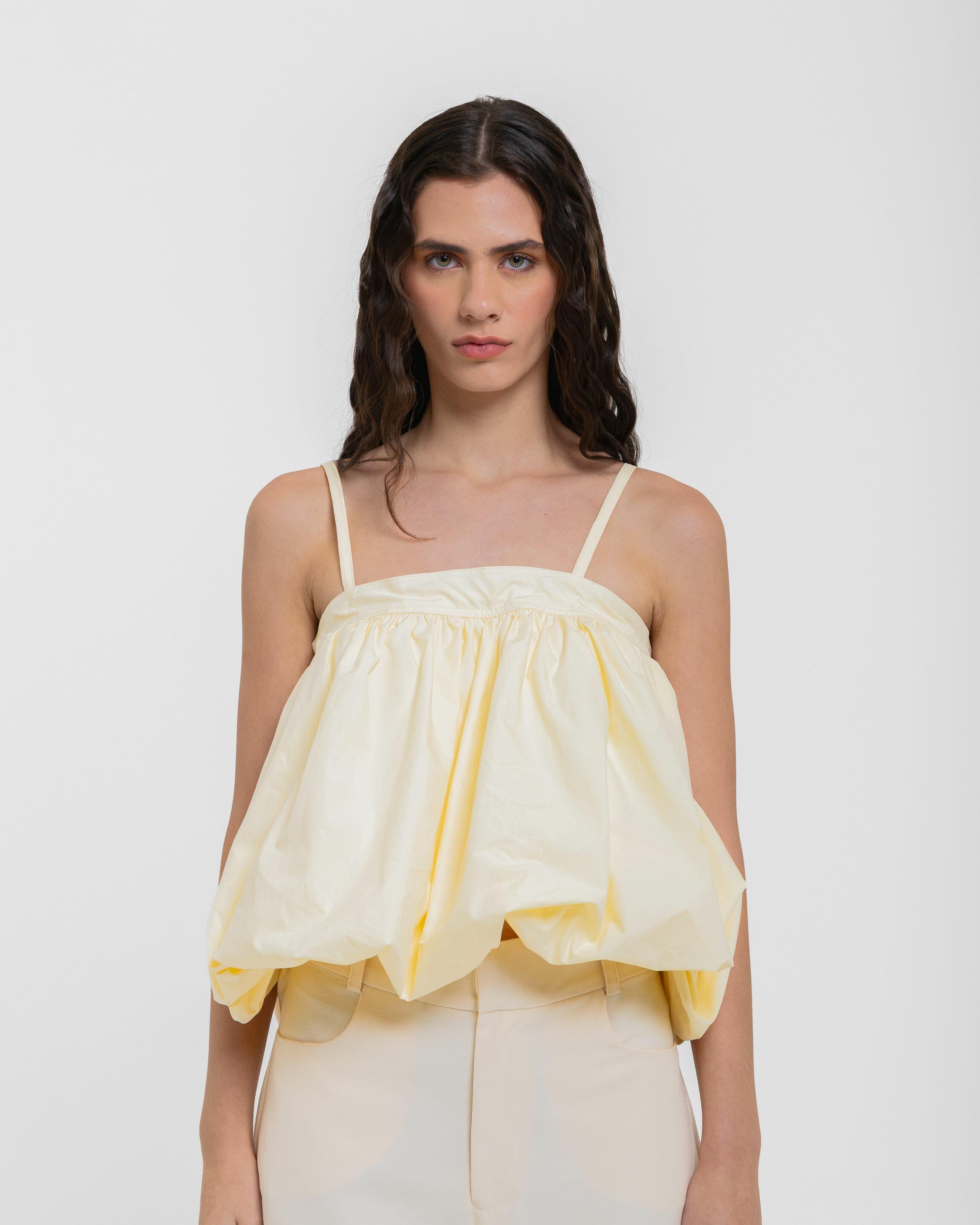 BLUSA MAFE TRICOLINE TREVISO - MACADÂMIA