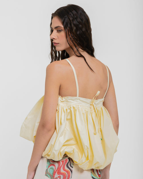 BLUSA MAFE TRICOLINE TREVISO - MACADÂMIA