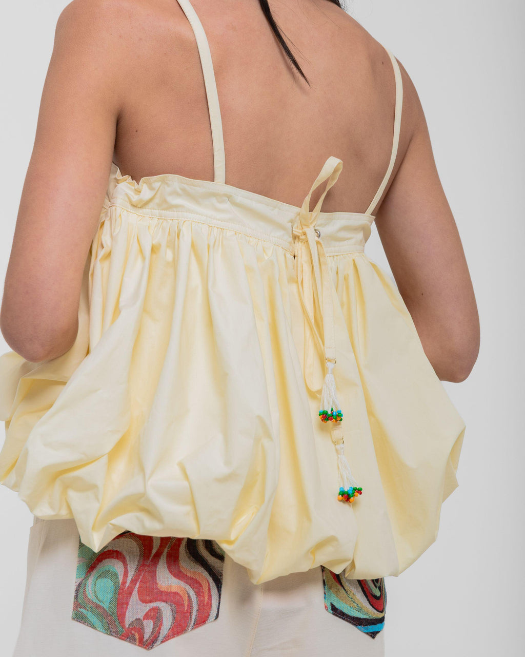 BLUSA MAFE TRICOLINE TREVISO - MACADÂMIA