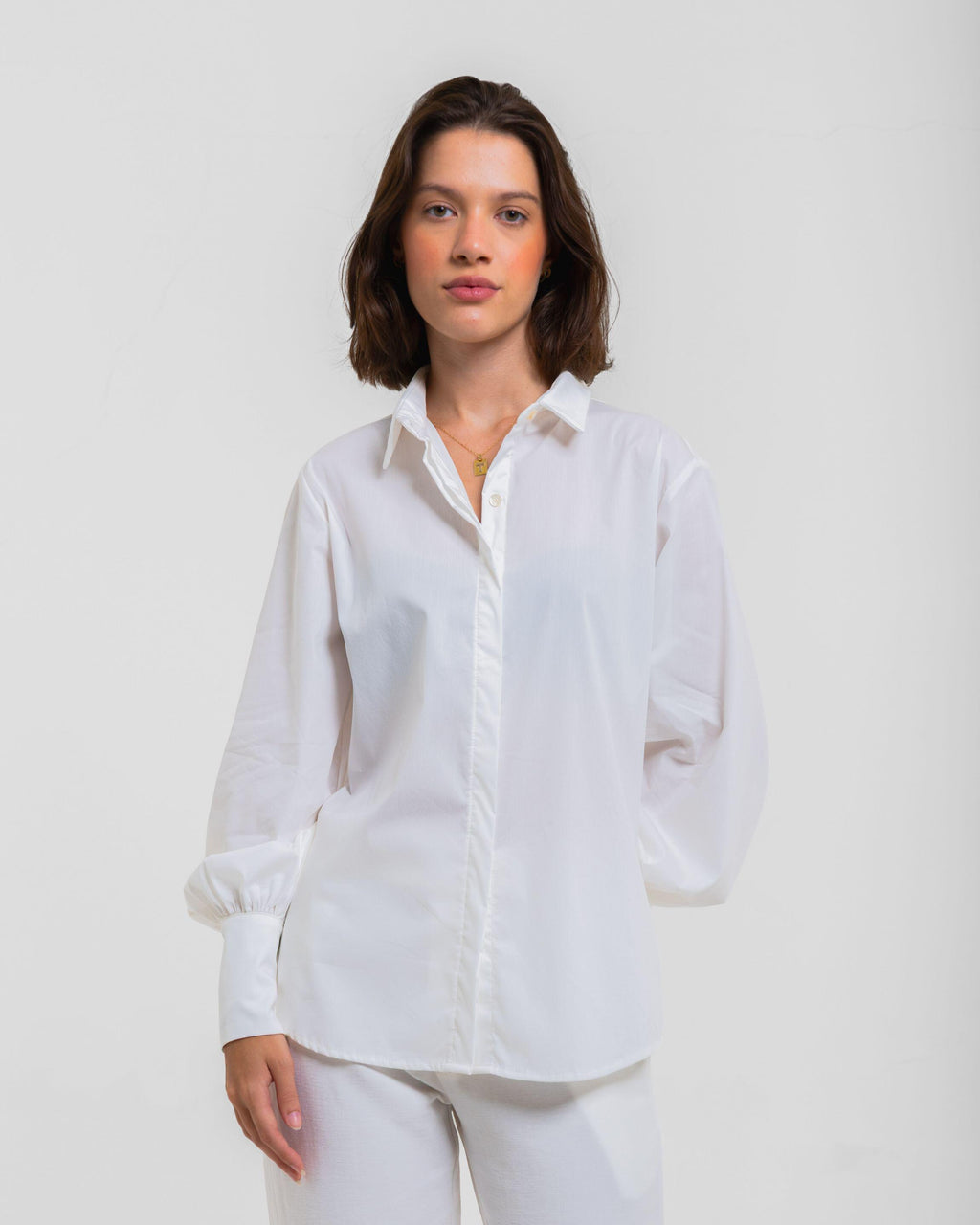 CAMISA LILIE TRICOLINE OFF WHITE