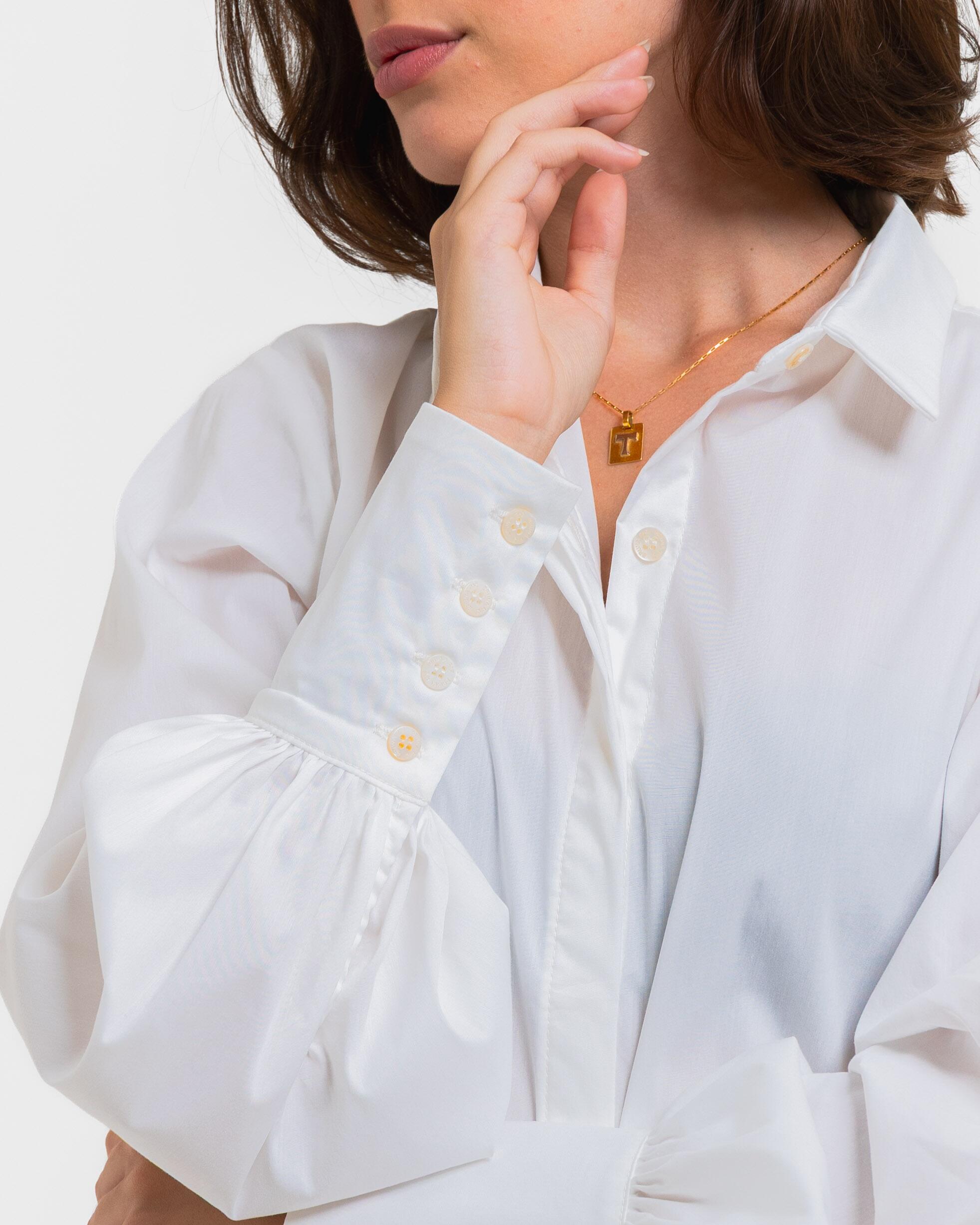 CAMISA LILIE TRICOLINE OFF WHITE