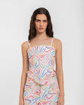 BLUSA JENNE BABADO KAMADEVA - OFF WHITE