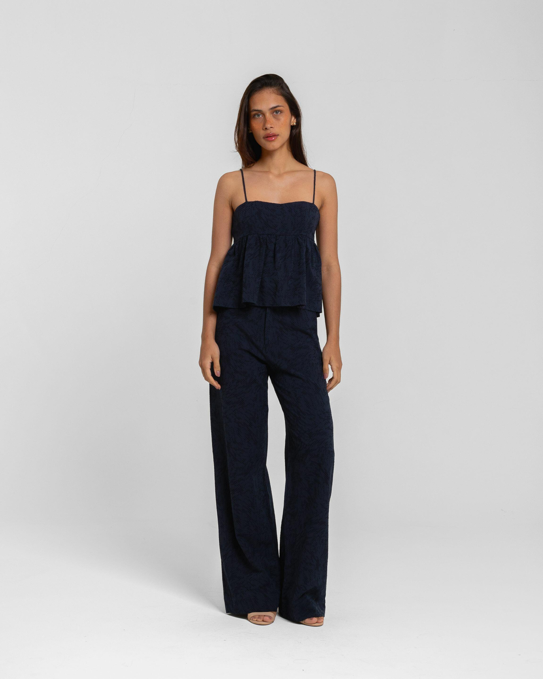 CALÇA BETINA JACQUARD MICHELLE MARINHO