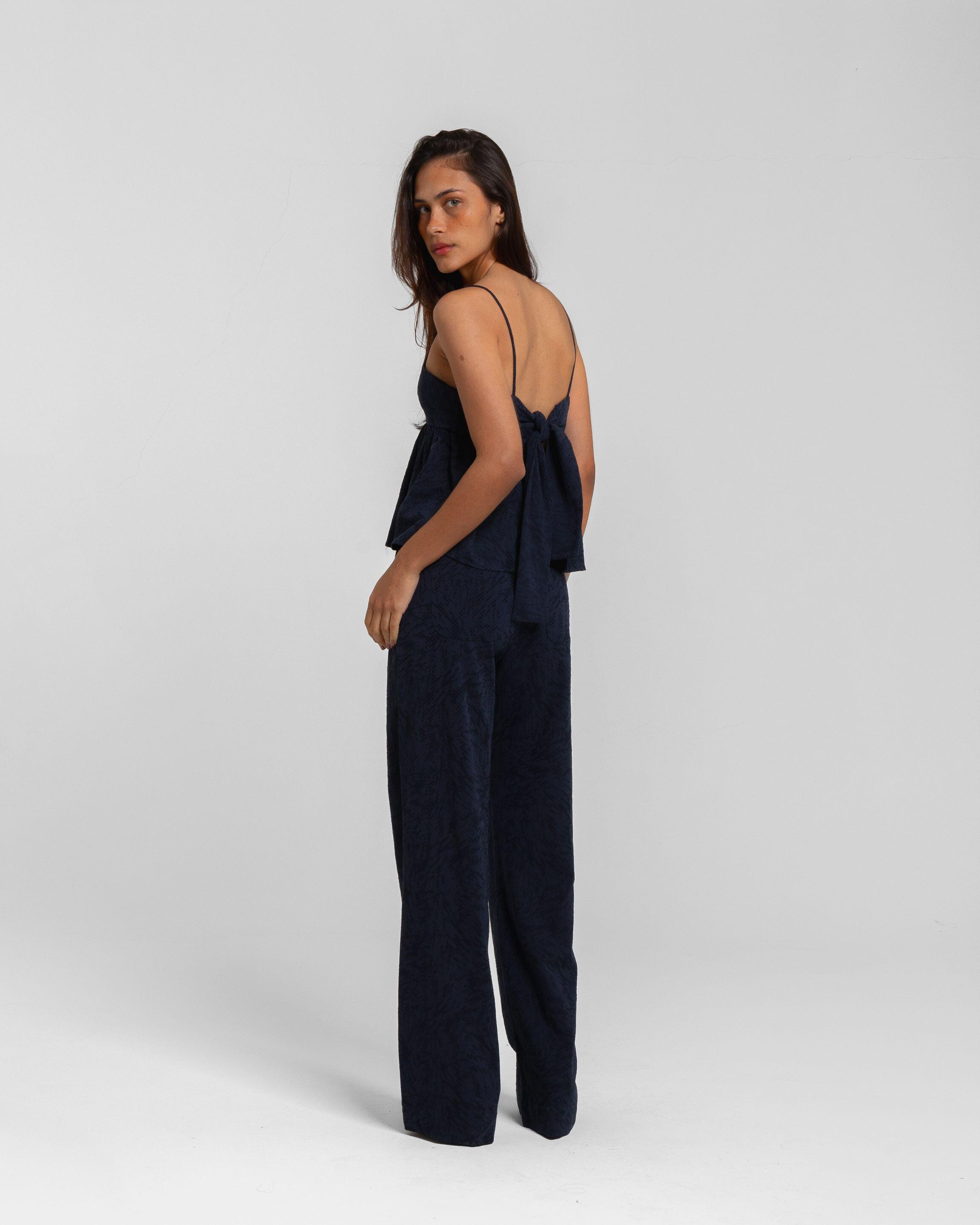 CALÇA BETINA JACQUARD MICHELLE MARINHO
