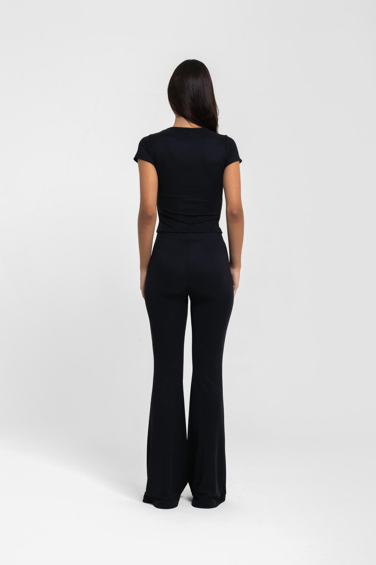 CALÇA FLARE LUSH PRETO